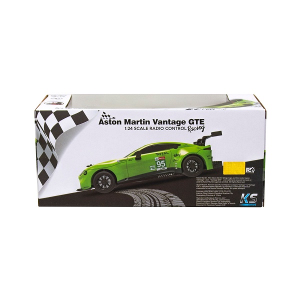 Машинка Aston Martin New Vantage GTE (1:24, 2.4Ghz, зелёный) 1:24 124RAMG