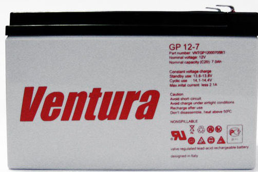 Аккумулятор свинцовый Ventura GP 12-7 AGM