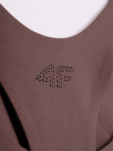 Бра 4F SPORT BRA 4FAW22USBAF055-80S р.XS коричневий