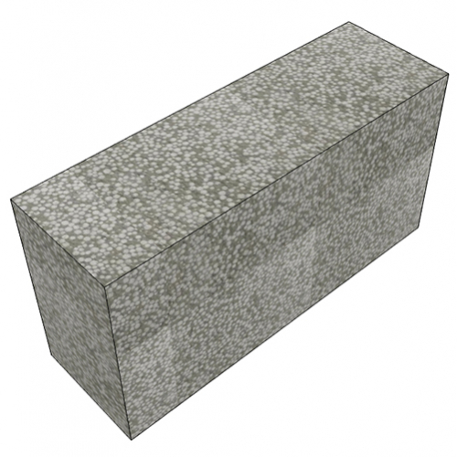 Полистиролбетонный блок WARM BLOCK D400 600x300x200 мм 