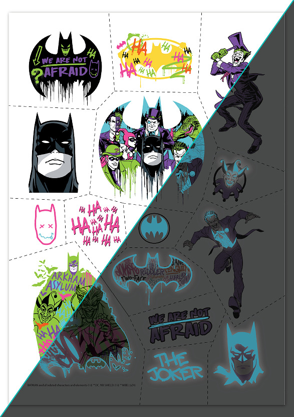 Набір наклейок-татуювань DoDo Команда Бетмена 200547