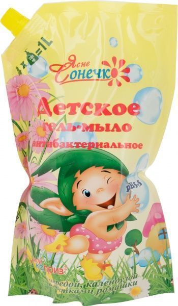 Антибактериальное жидкое мыло Мой каприз Ясное солнышко детское 1000 мл