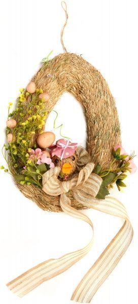 Декорация пасхальная Яйцо с декором F4B1281-2