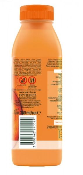 Шампунь Garnier Fructis Папайя Відновлення для пошкодженого волосся 350 мл