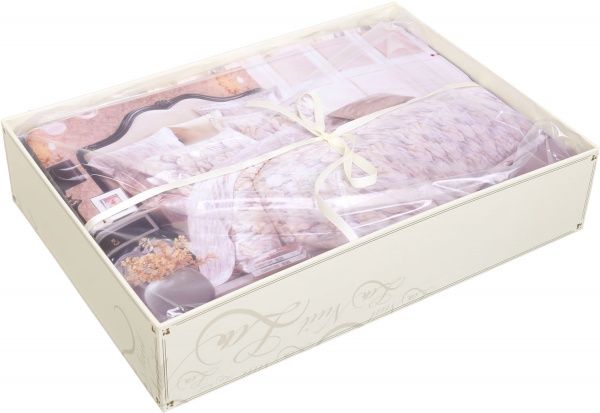 Комплект постельного белья Tender Tulips семейный разноцветный La Nuit 