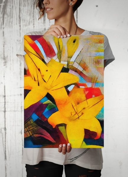 Картина Лилии 42x59,4 см Posterclub 