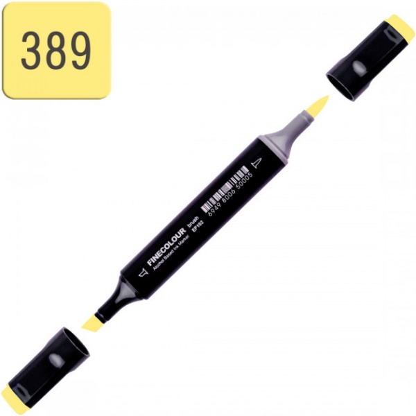 Маркер спиртовий FINECOLOUR EF102-389N жовтий кадмій 