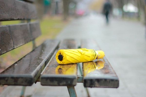 Парасолька KRAGO повний автомат жовтий 