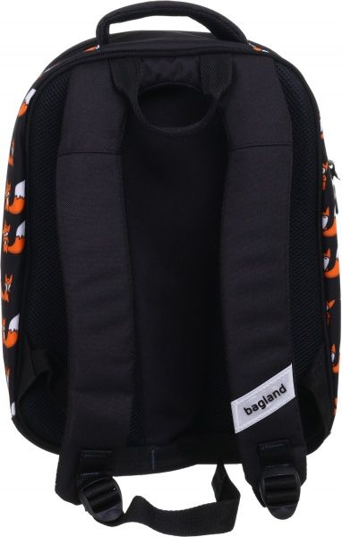 Ранець шкільний Bagland Turtle Littel Fox Move чорний суб.1037 (13470)