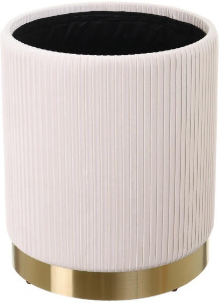 Сундук-пуф для хранения Francis белый 36х36х44 см 