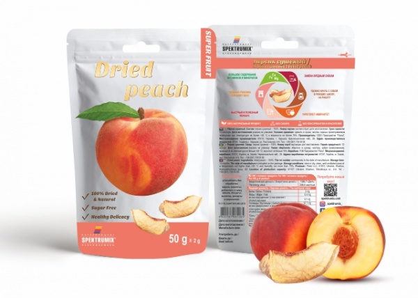 Персик Spektrumix сушений 50 г
