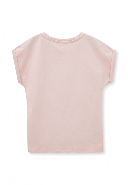 Футболка для дівчаток Роза р.128 темна пудра 201210 