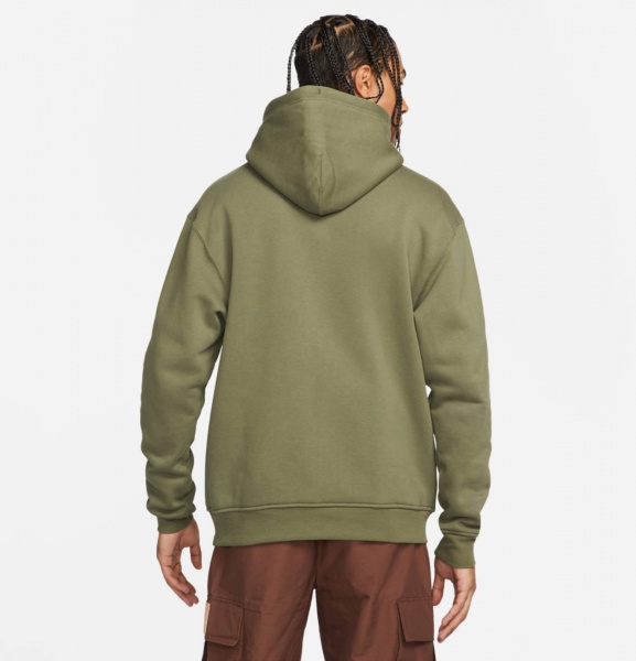 Джемпер Nike M J ESS FLC FZ HOODIE DA9810-222 р. S зелений