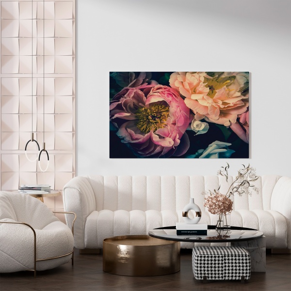 Картина на полотні Яскраві квіти 110x80 см WS Holst 14082216,8 