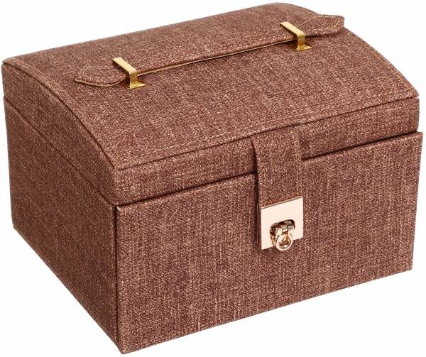 Шкатулка для украшений персиковый 19,5х13х16 см CX1643 Cassy