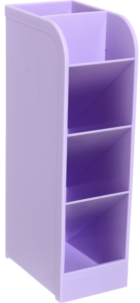 Органайзер настольный для ручек 92х60х204 мм лавандовый NINGBO JOHNSHEN STATIONERY CO.,LTD