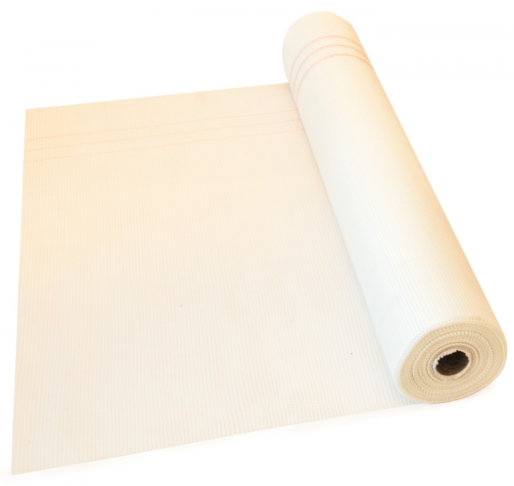 Стеклосетка штукатурная щелочестойкая Masterplast Masternet CLASSIC 90 5x5 белая (рулон 25 кв.м)