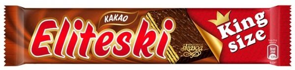 Вафлі SKAWA SA Eliteski King Size зі смаком какао 50 г 