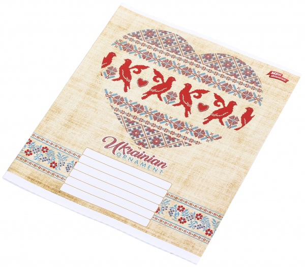 Тетрадь школьная с глитером 18 листов в клеточку в ассортименте Мечты сбываются