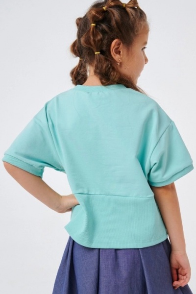 Джемпер для девочки Smil р.134 ментол 116557 