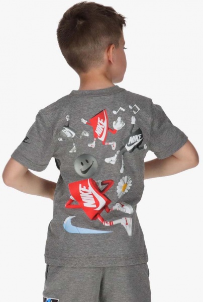 Футболка Nike OVERSIZED BOXY 86J150-GEH р.M сірий