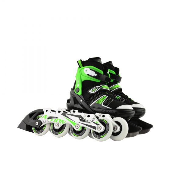 Роликовые коньки 2 в 1 Action Ronny/Green/37-40 153B5/2IN1/GR37-40 зеленый