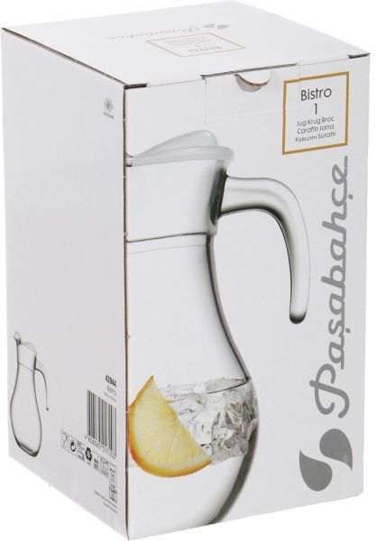 Глечик з кришкою Bistro 1 л 43944 Pasabahce