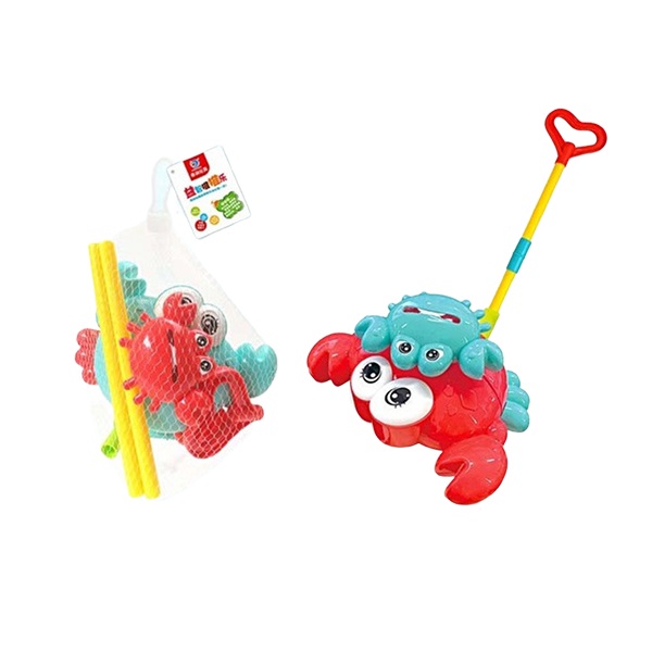 Игрушка-каталка SHANTOU YISHENG Игривый краб цвет в ассортименте A0503
