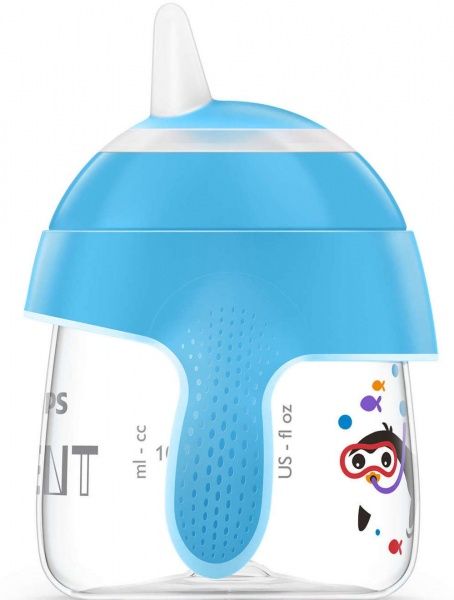 Поїльник-непроливайка Philips Avent з носиком блакитний 200мл, 6 міс+ 1 шт SCF751/07