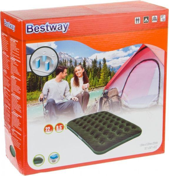 Матрац Bestway 191х137 см зелений