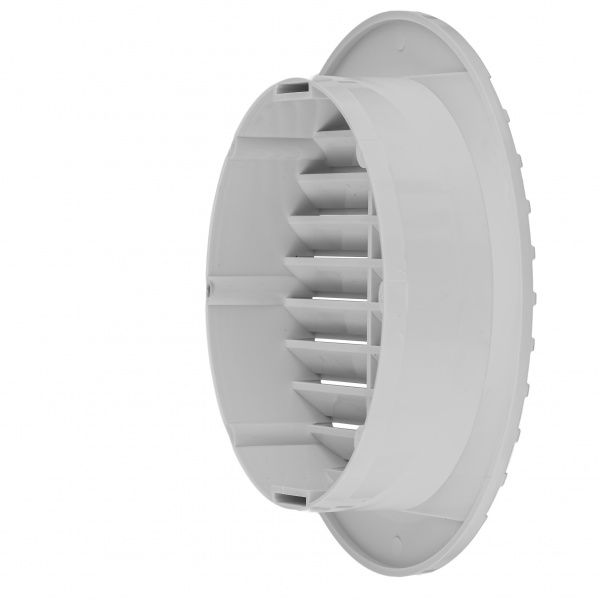 Гратка для вентиляції MiniMax 130 x 120 (2201АР) пластик білий 