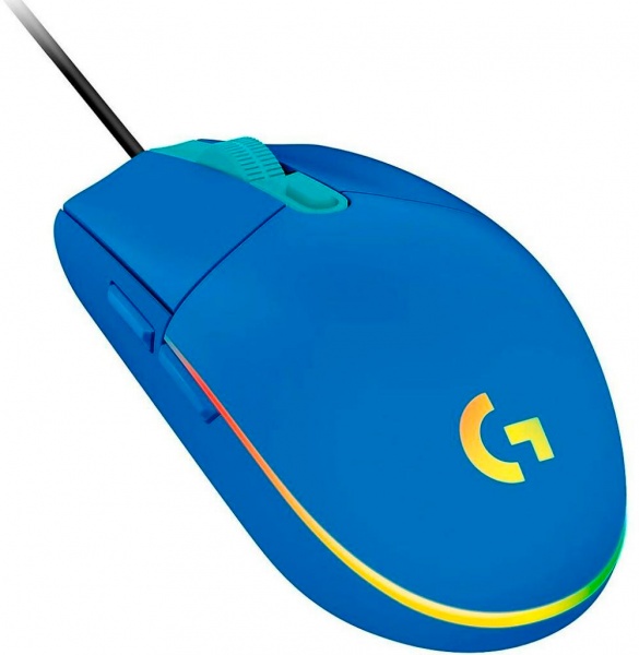 Мышка Logitech G102 Lightsync USB Blue (910-005801) 