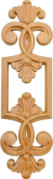 Декоративная панель деревянная вертикальная 1 шт. DV.20.120 115х390x13 мм 