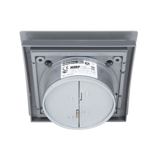 Вентилятор MMotors ММ-Р 01 квадратный серебро сверхтонкий