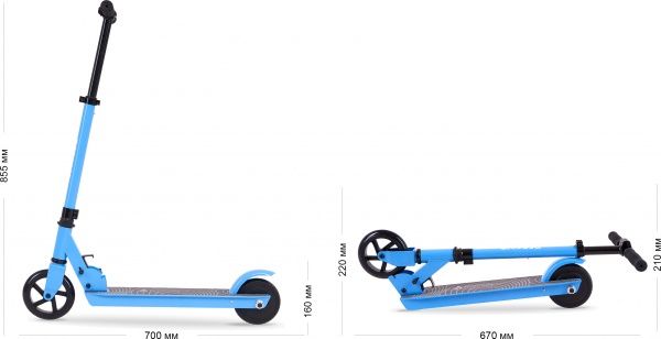 Электросамокат Proove Model Kids Blue