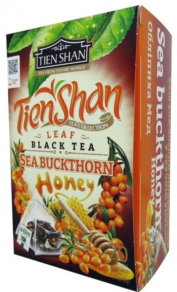 Чай чорний Тянь-Шань Обліпиха мед 20 шт. 40 г 