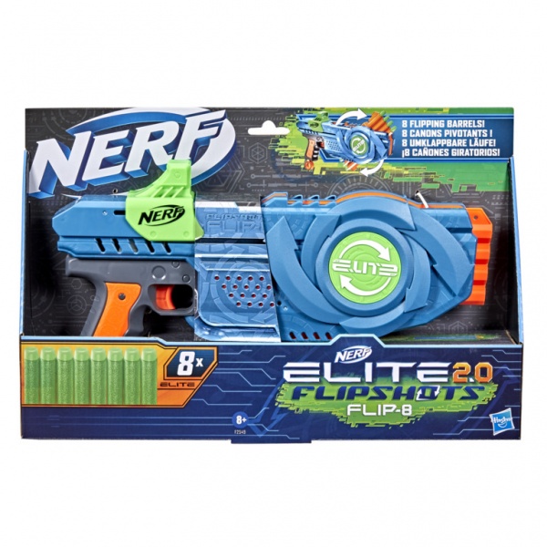 Бластер Hasbro Nerf Еліт Фліп 8 F2549