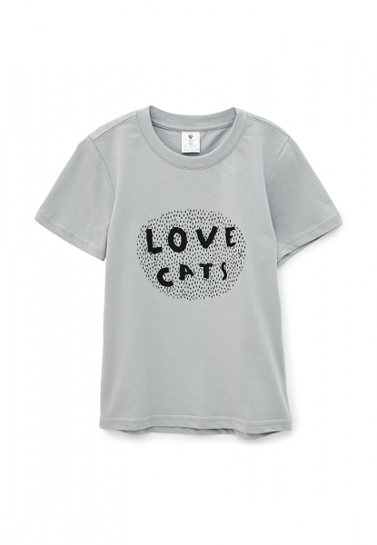 Футболка для хлопчиків Роза р.122 сірий 210146 