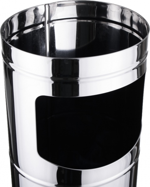 Урна-пепельница EFOR Metal 491 серебряный 64175