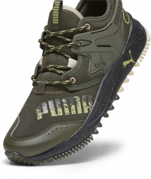 Кроссовки Puma PACER FUTURE TRAIL DARK OLIVE-DARK OLIVE 38288414 р.43 зеленый