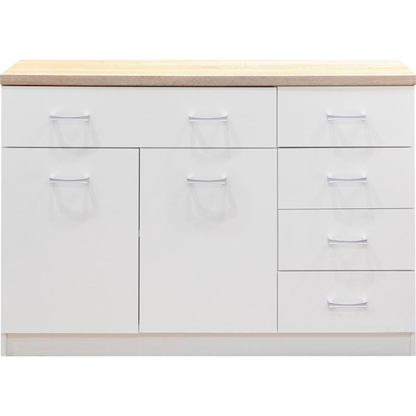 Комод Margo ТОП МІХ KOM 2D5S белый дуб сонома 