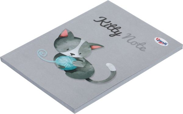 Книга для записей Kitty note B6 grey