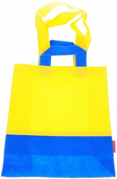 Сумка  Желто-голубая 400x350x100 мм