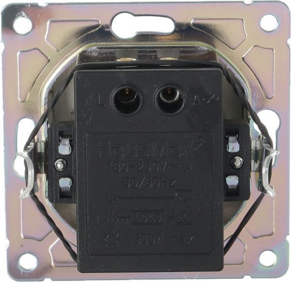 Світлорегулятор HausMark Alta 3 Вт чорний SNG-SWP.SQ20MG1D-BK