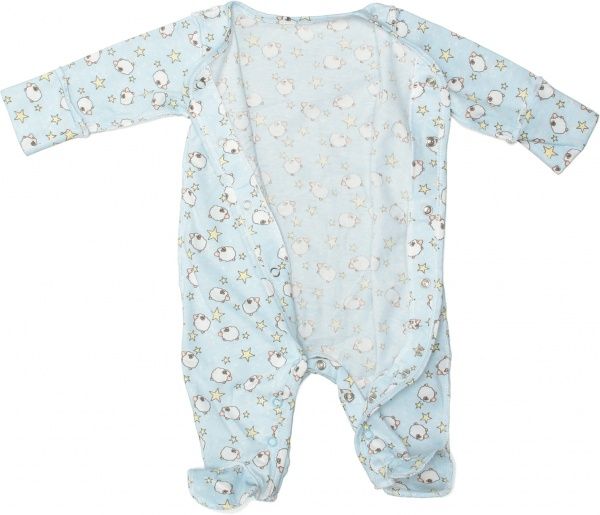 Комбінезон для хлопчика Фламінго р.56 блакитний 