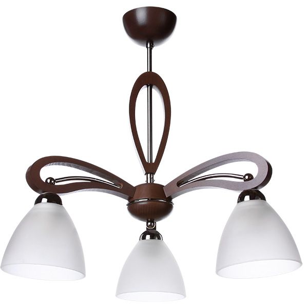 Люстра подвесная ALFA GRACJA 3xE27 венге 20893 