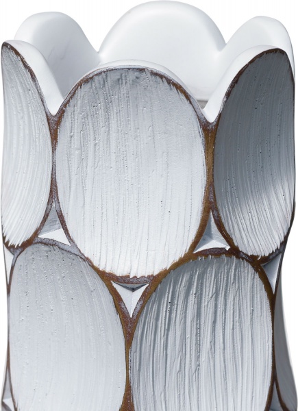 Ваза белая Forest 40 см