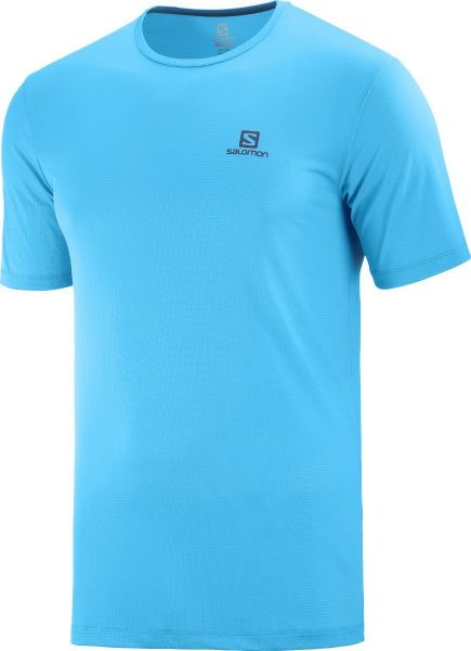 Футболка Salomon AGILE TRAINING TEE M LC1508100 р.L блакитний