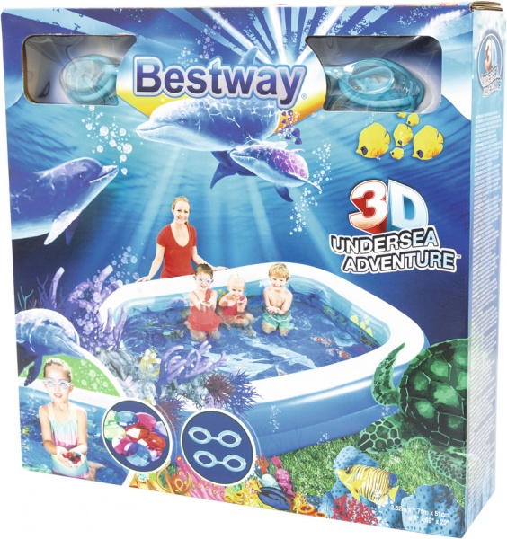 Бассейн надувной Bestway 54177