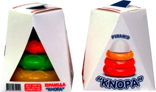 Игрушка-пирамидка Maximus Кнопа 5202